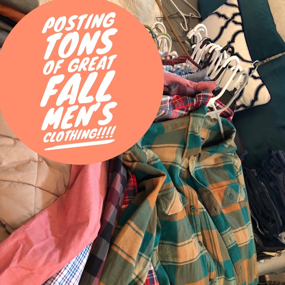 Men’s Suits, Jeans, Sweaters, Button Ups, Jackets!